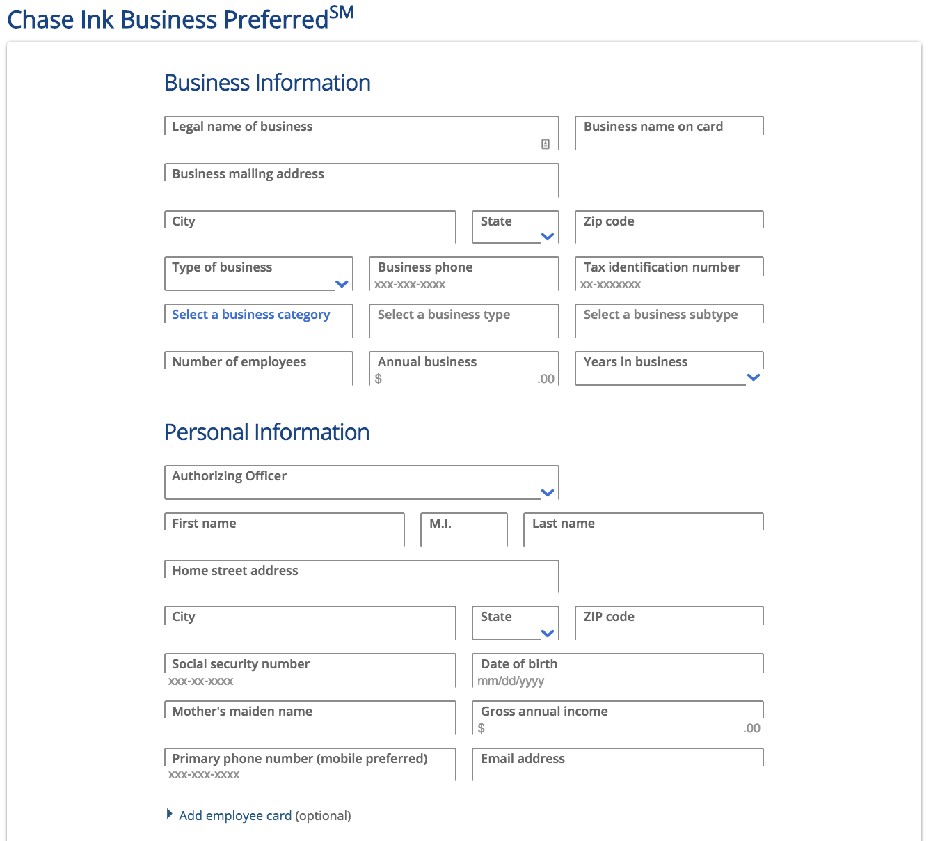 How to Apply for a Business Credit Card Trademastr